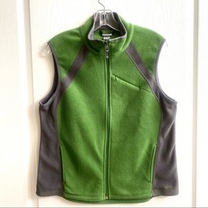 NWOT Champion Fleece Vest  Olive Green  Size L  Bust 36"